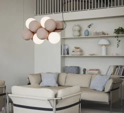 Suspension, Holly Horizontal, terracotta, L105.2cm, H58,5cm - Abstracta