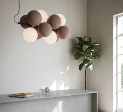 Suspension, Holly Horizontal, terracotta, L105.2cm, H58,5cm - Abstracta