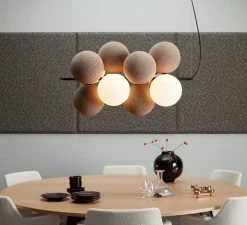 Suspension, Holly Horizontal, terracotta, L105.2cm, H58,5cm - Abstracta