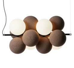 Suspension, Holly Horizontal, terracotta, L105.2cm, H58,5cm - Abstracta