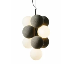 Suspension, Holly Vertical, gris clair, L54cm, H101,5cm - Abstracta