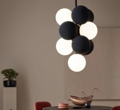 Suspension, Holly Vertical, anthracite, L54cm, H101,5cm - Abstracta