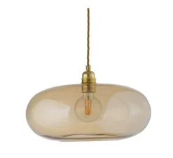 Suspension, Horizon 36, Or fumé, Ø36cm, H20cm - Ebb and Flow