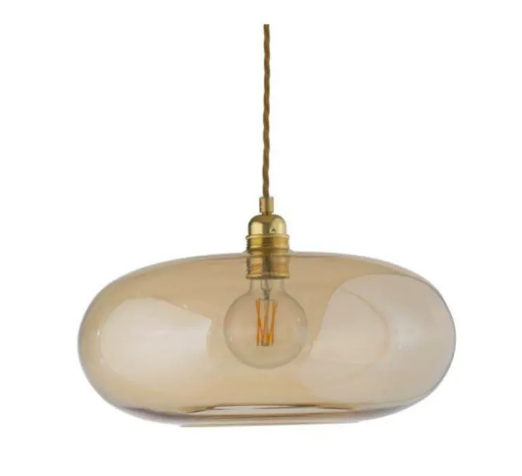 Suspension, Horizon 36, Or fumé, Ø36cm, H20cm - Ebb and Flow