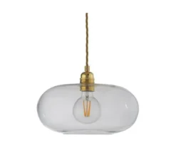 Suspension, Horizon 29, transparent, Ø29cm, H18cm - Ebb and Flow