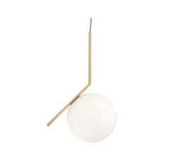 Suspension, IC Lights S3, laiton, Ø45cm, H102,8cm - Flos