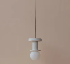 Suspension, Idoia 1, blanc, Ø12,5cm, H12cm - Zuri