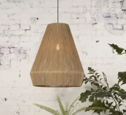 Suspension, Iguazu L, naturel, Ø50cm, H60cm - Good & Mojo