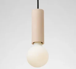 Suspension, Ila, Pêche, Ø5,5cm, H15cm - Plato Design