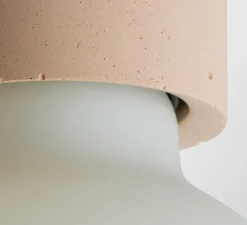 Suspension, Ila, Pêche, Ø5,5cm, H15cm - Plato Design