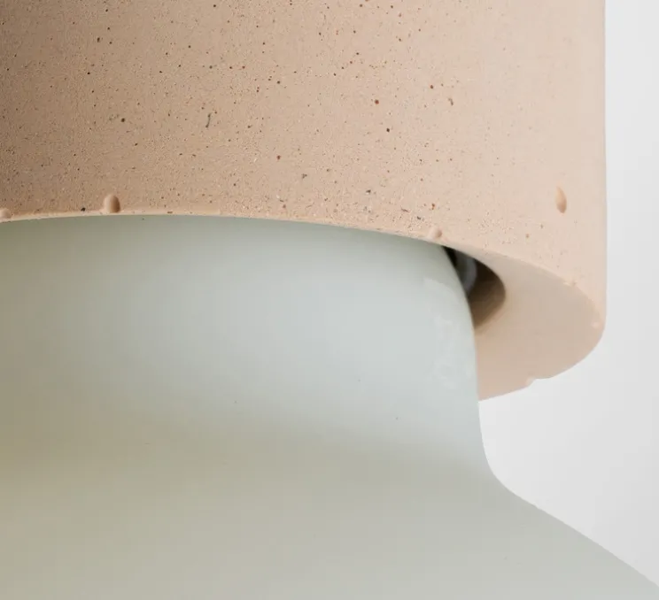 Suspension, Ila, Pêche, Ø5,5cm, H15cm - Plato Design