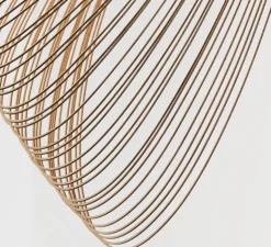 Suspension, Illan 100, dimmable coupure de phase, bouleau, LED, 2700K, Ø100cm, H100cm - Luceplan