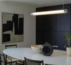 Suspension, io Pendant 1000, noir mat, LED, dim, 3000K, 2328 lm, L100cm, H211,3cm - Astro