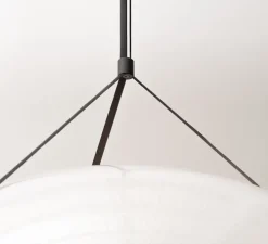 Suspension, Iris, B/B, noir, LED, dim, 1-10V, 2700k, Ø90cm, H30cm - A-N-D