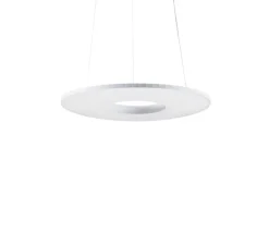 Suspension, Iris Horizontal 60, blanc, LED, dim, 2700K, 5250 lm, Ø60cm, P60cm - Dix heures dix