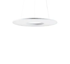 Suspension, Iris Horizontal 80, blanc, LED, dim, 2700K, 7350 lm, Ø78cm, P78cm - Dix heures dix