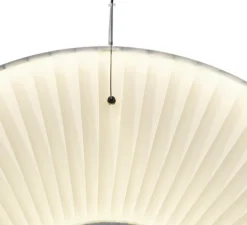 Suspension, Iris Verticall 80, blanc, LED, dim, 2700K, 7350 lm, Ø78cm, P78cm - Dix heures dix