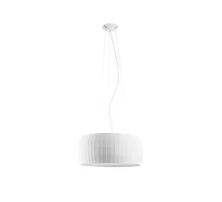 Suspension, Isamu, blanc, Ø53cm, H23cm - Carpyen