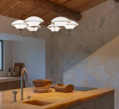 Suspension, ITA, In The Air 6, noir et blanc, Ø106,2cm, H14,6cm - DCW éditions Paris