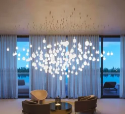 Suspension, Ivy Single M, blanc, Ø10,2cm, H18,4cm - Brokis