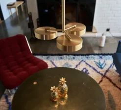 Suspension, James 3, laiton, LED, dim, 3000K, lm, L46,4cm, H38,6cm - Rubn