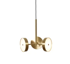 Suspension, James 3, laiton, LED, dim, 3000K, lm, L46,4cm, H38,6cm - Rubn