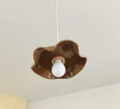 Suspension, Jelly, chocolat, L20cm, H26cm - Carré Coco