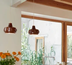 Suspension, Jimmy S, brun, Ø25cm, H20cm - Market Set