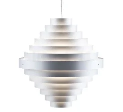 Suspension, J.J.W 05, argent, LED, Ø44,5cm, H44,5cm - Wever&Ducré