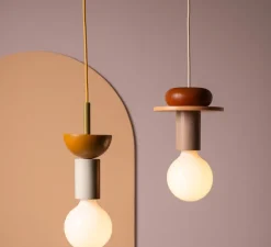 Suspension, Junit Dia, vert, Ø12cm, H35cm - SCHNEID