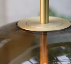 Suspension, Kandinsky, marron, Ø30cm, H80cm, LED, 2700K, 417lm - PHOLC