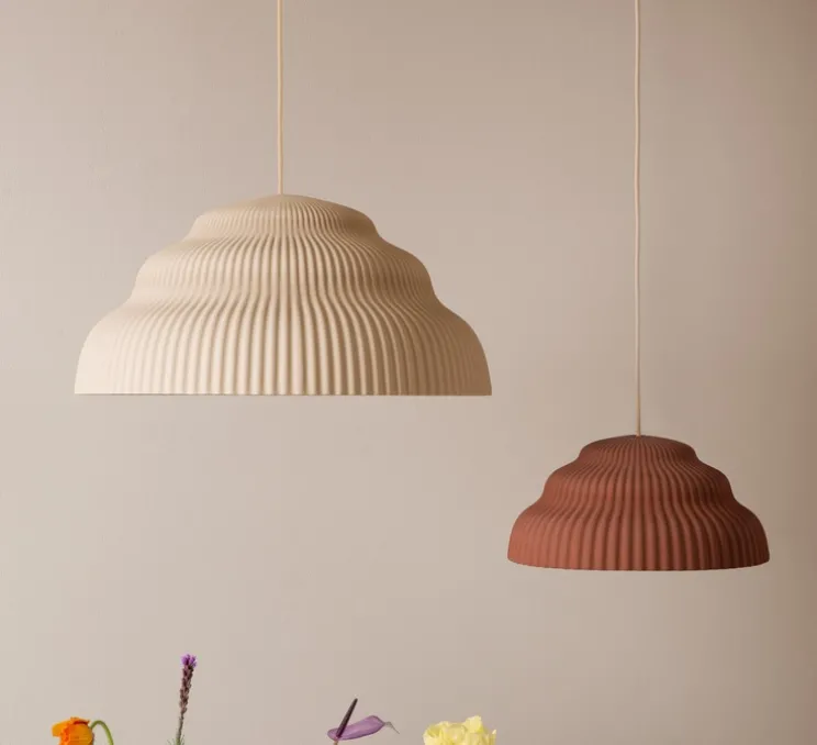 Suspension, Kaskad Big, crème, Ø57cm, H27cm - Schneid