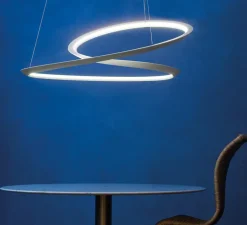 Suspension, Kepler directe, blanc, LED, 2700k, 4500lm, Ø110cm, H38cm - Nemo lighting