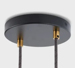 Suspension, Kilter, laiton, IP44, LED, 2200K, 375 lm, L64cm, H12,2cm - Tala