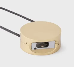 Suspension, Kilter, laiton, IP44, LED, 2700K, 375 lm, L64cm, H12,2cm - Tala