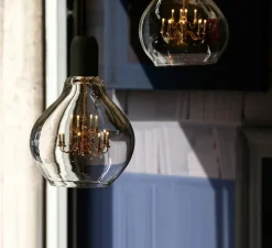 Suspension, KING EDISON XII, noir, H21cm - Mineheart