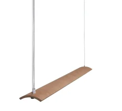 Suspension, Kito C, chêne, LED, 3000K, 1500 lm, L120cm, H1cm - Luxcambra