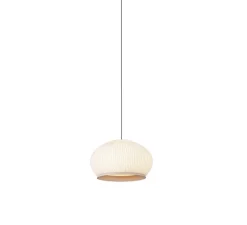 Suspension, Knit, 7460, beige, LED, dim, Dali, 2700K, 4782 lm, Ø45cm, H35cm - Vibia