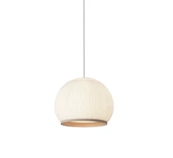 Suspension, Knit, 7475, beige, LED, dim, 1-10V, 2700K, 4782 lm, Ø65cm, H50cm - Vibia
