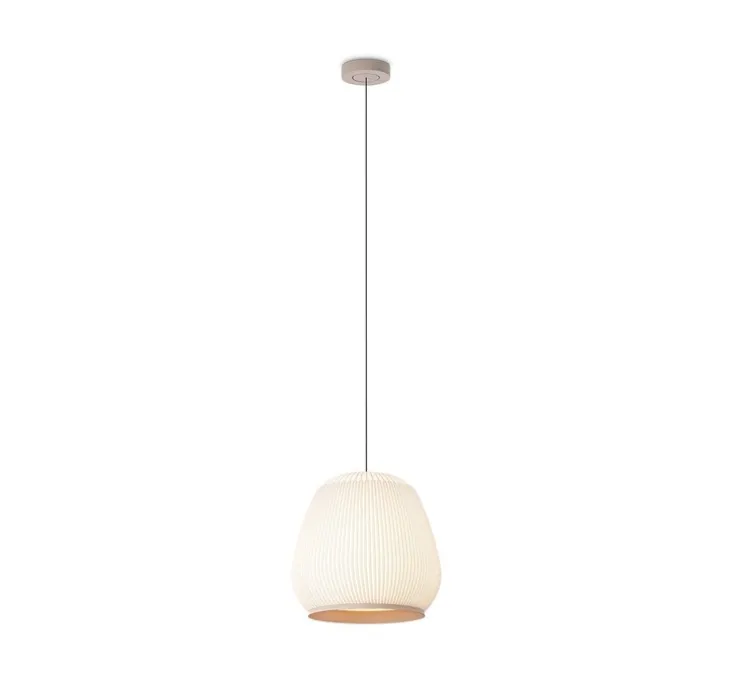 Suspension, Knit, 7450, beige, LED, dim, 1-10V, 2700K, 4740 lm, Ø45cm, H44cm - Vibia
