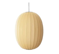 Suspension, Knit Wit, high, jaune, lever de soleil, Ø65cm, H89cm - Made by Hand