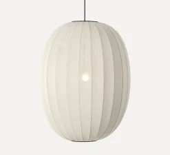 Suspension, Knit Wit, High, blanc perle, Ø65cm, H89cm - Made by Hand