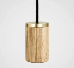 Suspension, Knuckle, chêne, Ø5cm, H8cm - Tala