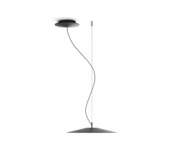 Suspension, Koinè, noir mat, LED, dim, coupure de phase, 2700K, Ø37cm, H8cm - Luceplan