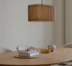 Suspension, Komorebi, chêne, L33,2cm, H26cm - Umage