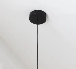 Suspension, Komorebi Circle Medium, Chêne Foncé, Ø29,4cm, H28,7cm - Umage