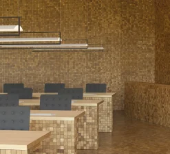 Suspension, Kontur 6438, blanc et noir, LED, 2700K, 3876lm, Ø16cm, H162cm - Vibia