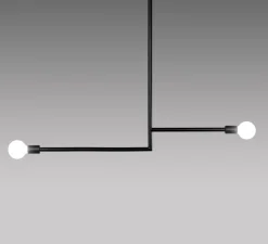 Suspension, Kvg Nr.08, noir, L130cm, H110cm - Serax