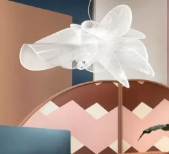 Suspension, La belle étoile L, blanc, LED, 3000K, 4300lm Ø90cm, H55cm - SLAMP