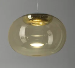 Suspension, La Mariée, or, LED, dim, 3000K, 1008 lm, Ø28cm, H21,3cm - Stilnovo
